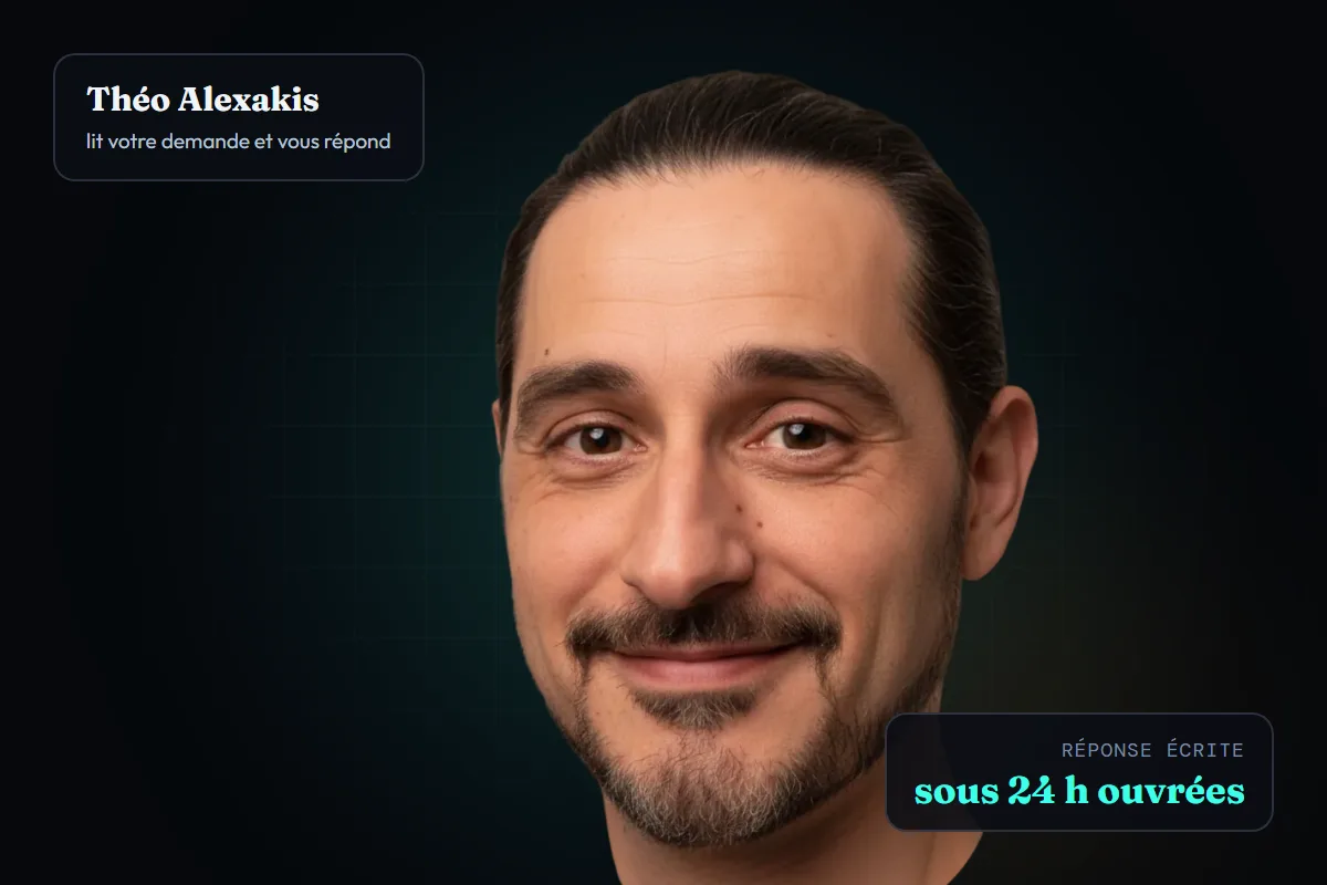 Théo Alexakis, fondateur d'AppBelgium, qui lit chaque demande et répond par écrit sous 24 heures ouvrées